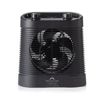 Dreamland Silent Power Comfort Fan Heater With 4 Heating Modes Antifreeze Function 2100W - Black