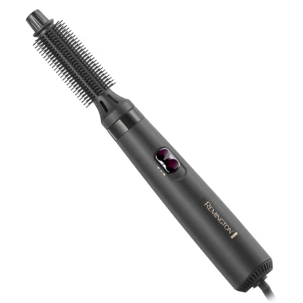Remington Blow Dry And Style Caring Airstyler Hair Dryer Hot Brush Hair Curler 400W 2 Attachments - Black
