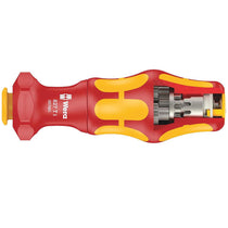 Wera 827 T i Kraftform Turbo VDE Bit-Holding Handle Hand Holder Hex 9 x 125 mm - Red