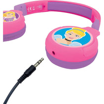Lexibook Disney Princess Bluetooth And Wired Foldable Headphones - Multicolour