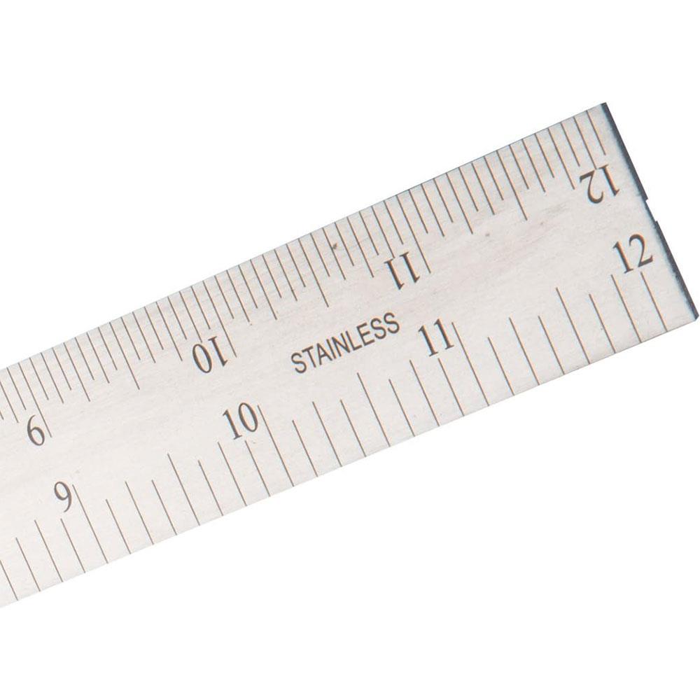 Blue Spot Tools Combination Square 300mm (12 Inch) Stainless Steel - Blue