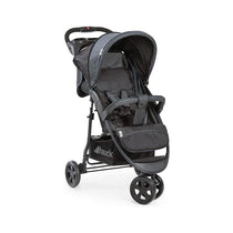 Hauck Citi Neo 2 Pushchair 3 Wheeled Stroller With Raincover - Caviar/Stone