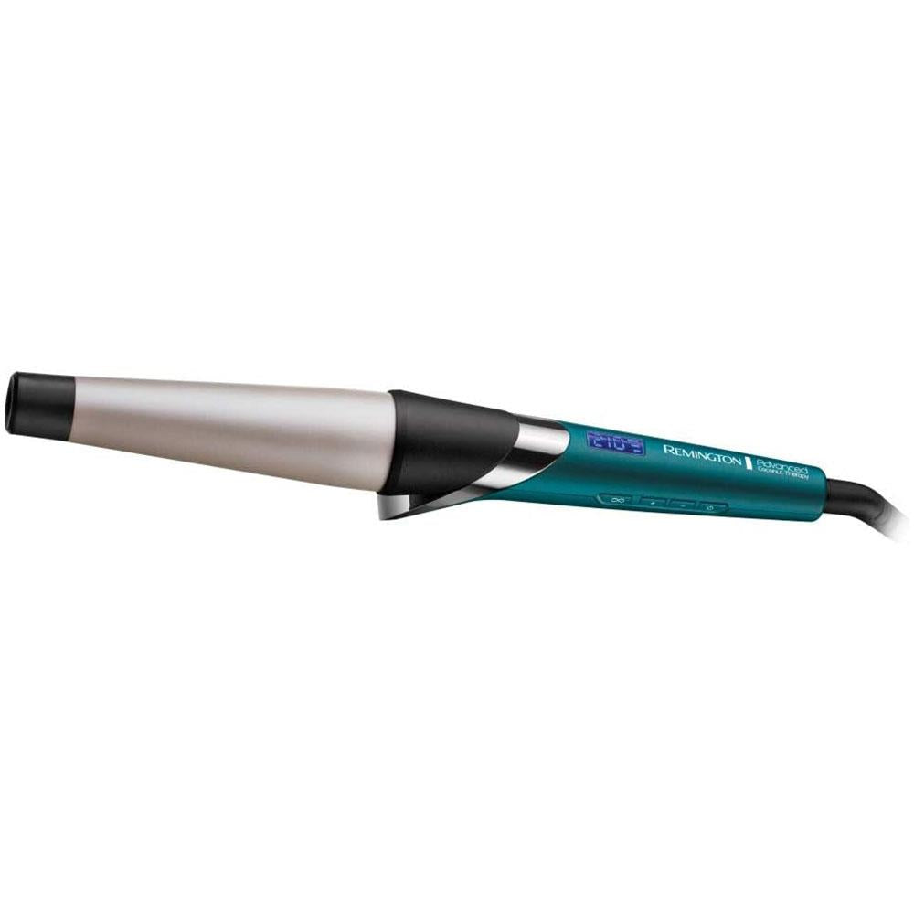 Remington Advanced Coconut Therapy Curling Wand 25-38mm Barrel With Anti-Slip Coating - Jade