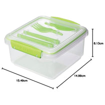 Sistema To Go Lunch Box Plus With Cutlery 1.2 Litres - Assorted Colours