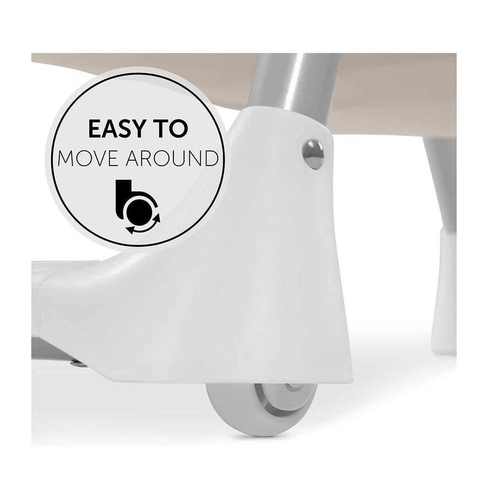 Hauck Sit N Relax Highchair Compact Folding Fully Adjustable From Birth - 15kg - Winnie The Pooh Beige