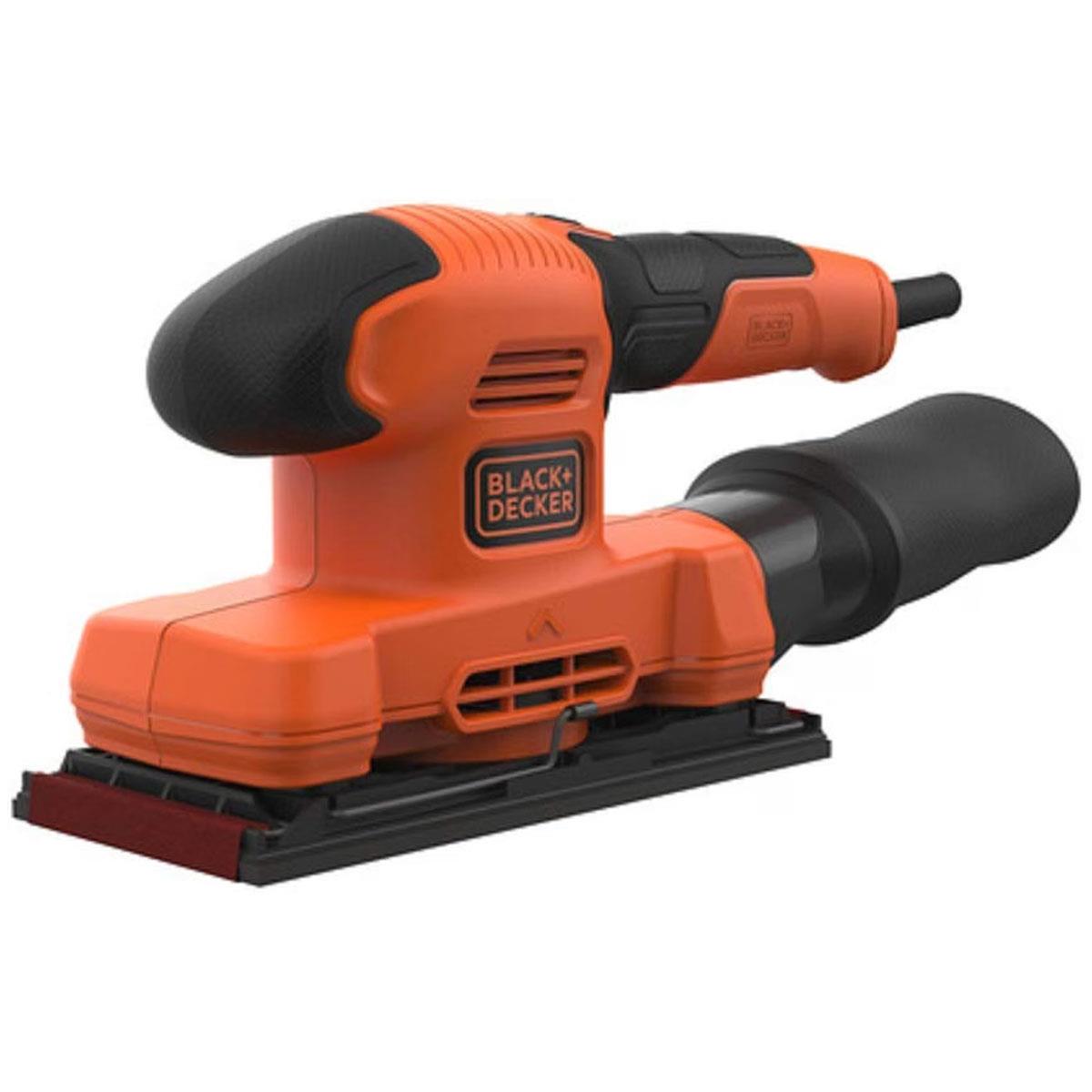 Black & Decker Electric 1/3 Sheet Finishing Sander 150W 240V - Orange/Black