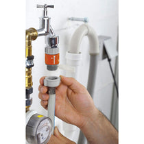 Gardena Threaded Hose Connector 26.5mm (G 3/4 Inch) - Orange/Grey