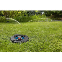 Gardena Regulator And Shut-Off Valve With 3/4 Inch External Male Thread - Black