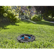 Gardena Regulator And Shut-Off Valve With 3/4 Inch External Male Thread - Black