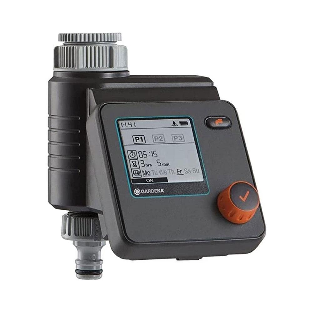 Gardena Water Control Select Flexible Automatic Watering With 3 Schedules - Orange/Grey Secondary image