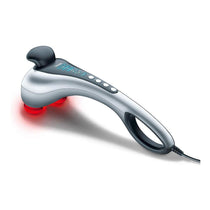 Beurer Infrared Tapping Body Massager 4 Massage Programs 5 Speeds 2 Attachments - Silver/Gray
