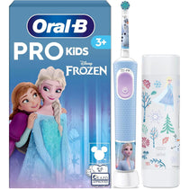 Oral-B Disney Frozen Pro Kids Electric Toothbrush 2 Modes With Travel Case Gift Set - Blue D12KIDSPROFRZGIFT