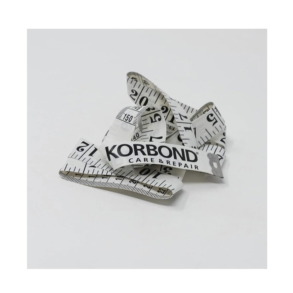 Korbond Care & Repair Tape Measure 150cm/60Inch Non Stretch - White