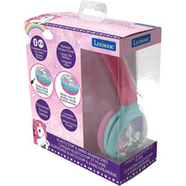 Lexibook Unicorn Bluetooth And Wired Foldable Kids Headphones - Multicolour