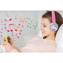 Lexibook Unicorn Bluetooth And Wired Foldable Kids Headphones - Multicolour