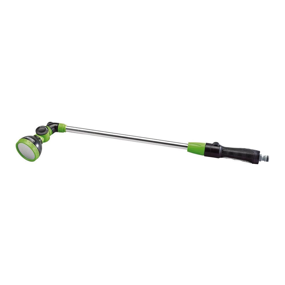 Draper Garden Watering Shower Lance 670mm - Green & Black