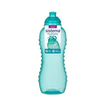 Sistema Twist & Sip Squeeze Sports Water Bottle 460ml - Assorted Colours
