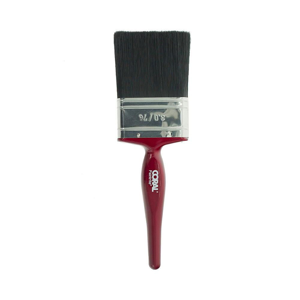 Coral Paintrite 3 Inch Paint Brush For All Purpose Trade Painting - Multicolour
