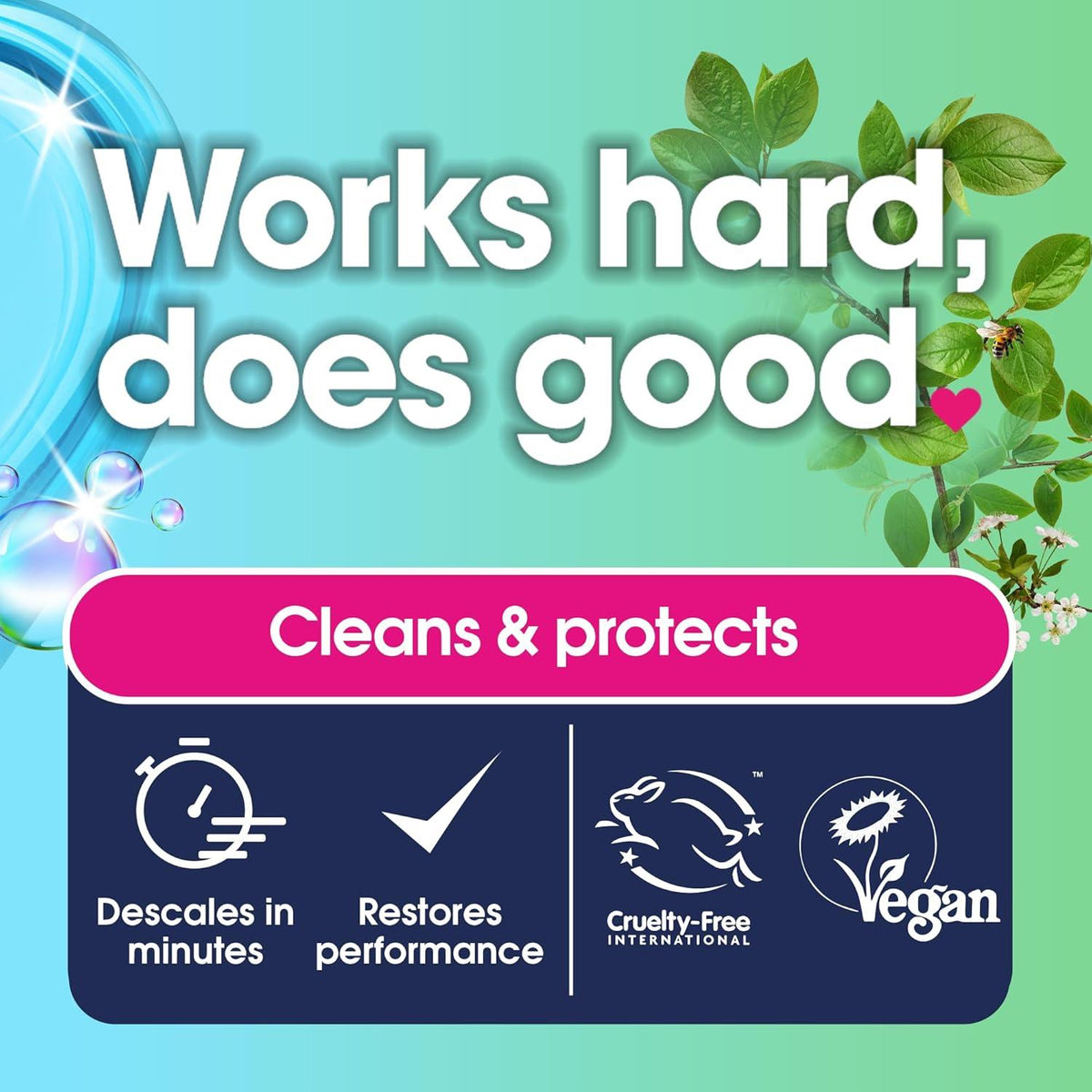 Ecozone Coffee Machine Cleaner & Descaler Cleans & Protects - 500ml