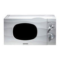 Daewoo Solo Microwave With Auto Defrost Function & 5 Power Settings 700W 20 Litres - White