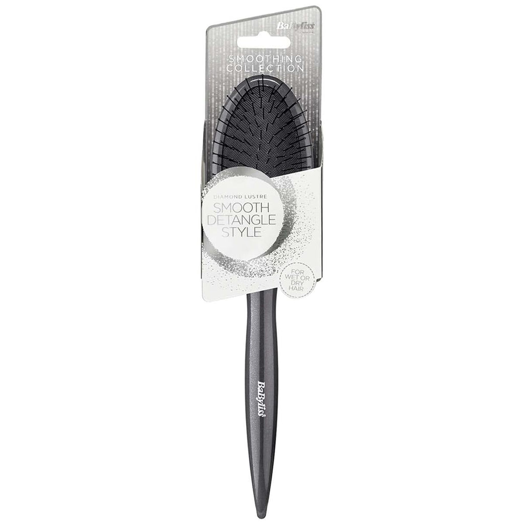 BaByliss Diamond Detangle Hair Brush - Grey