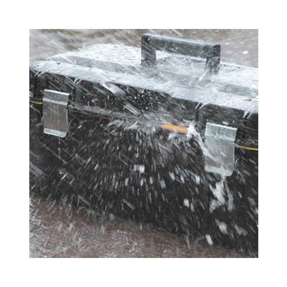 Stanley Fatmax Waterproof Toolbox Storage With Heavy Duty Metal Latch 23 Inch - Black