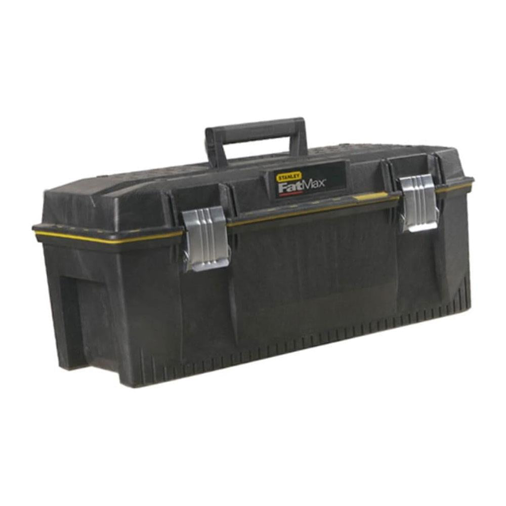 Stanley Fatmax Waterproof Toolbox Storage With Heavy Duty Metal Latch 23 Inch - Black