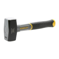 Stanley Fiberglass Club Hammer Anti Slip Handle 1000g (35Oz/1Kg) - Silver/Black