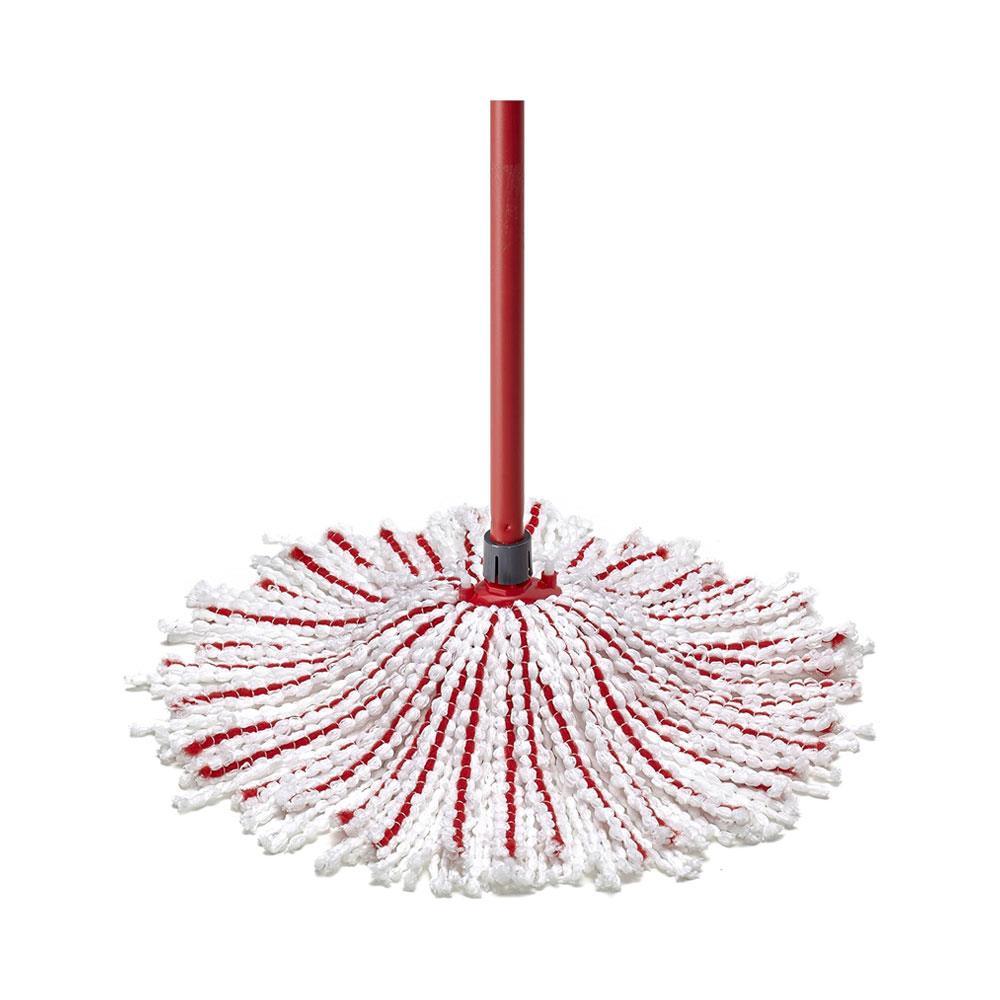 Vileda Supermocio Microfibre & Power XL Mop - Red/White