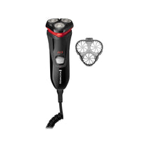 Remington Style Series R3 Corded Electric Shaver With Pop-Up Trimmer - Black/Red