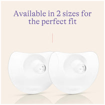 Lansinoh Contact Nipple Shields With Protective Case 24mm 2 Pack - Transparent