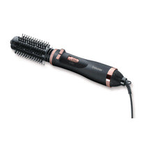 Beurer HT 80 Rotating Hot Air Brush With Ceramic Coating & 2 Heat Settings 1000W With 2 Attachments - Black