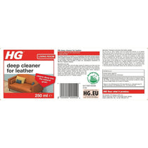 HG Deep Cleaner For Leather - 250ml