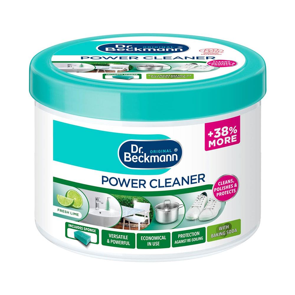 Dr. Beckmann Power Cleaner With Sponge Cleans Polishes & Protects - 550g
