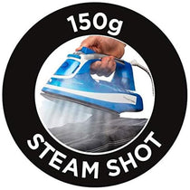 Russell Hobbs Absolute Steam Iron With Anti-Calc & Self Clean Functions 2600W - Blue/White