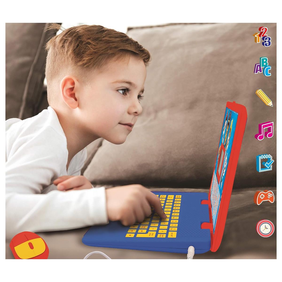 Lexibook Paw Patrol Bilingual Educational Laptop With 124 Activites - Multicolour