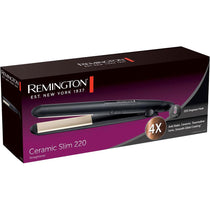 Remington Ceramic Slim Hair Straightener 220 Degree - Black