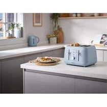 Kenwood Dawn 4 Slice Toaster With 5 Browning Settings 1800W - Stone Blue