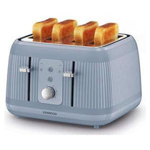 Kenwood Dawn 4 Slice Toaster With 5 Browning Settings 1800W - Stone Blue