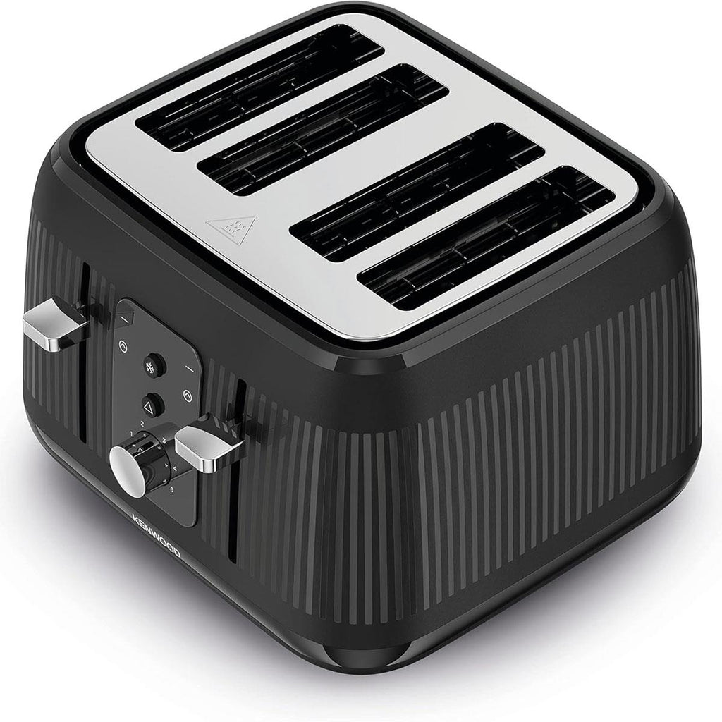 Kenwood Dawn 4 Slice Toaster With 5 Browning Settings 1800W - Midnight Black