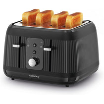 Kenwood Dawn 4 Slice Toaster With 5 Browning Settings 1800W - Midnight Black