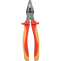 Hilka Tools 8 Inch Combination VDE Pliers (200mm) - Red/Yellow