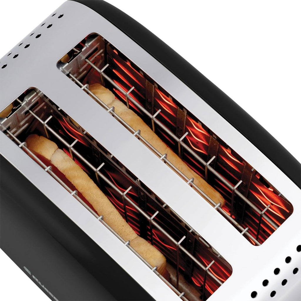 Russell Hobbs 2 Slice Toaster Stainless Steel 1670W - Black