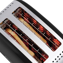 Russell Hobbs 2 Slice Toaster Stainless Steel 1670W - Black