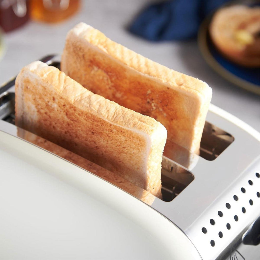 Russell Hobbs 2 Slice Toaster Stainless Steel 1670W - Cream