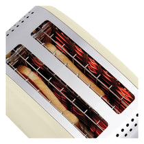 Russell Hobbs 2 Slice Toaster Stainless Steel 1670W - Cream