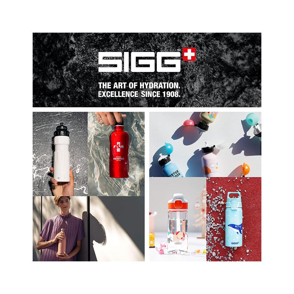 Sigg Viva One Childrens Water Bottle For Carbonated Beverages Leakproof 0.5 Litres - Cars