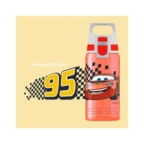 Sigg Viva One Childrens Water Bottle For Carbonated Beverages Leakproof 0.5 Litres - Cars