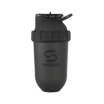 ShakeSphere Tumbler Protein Shaker Bottle 700ml - Frosted Black