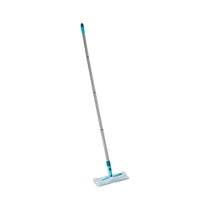 Leifheit Clean & Away Set Compact Dusting Floor Mop With 5 Dusting Mop Cloths - Turquoise